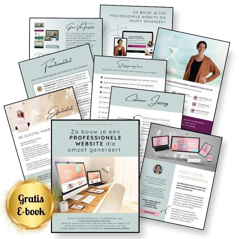 e-book Professionele Website Bouwen